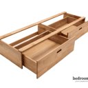 Bed met opbergruimte
