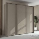 3-deurs kledingkast fango taupe