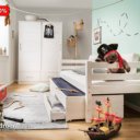 Kinderkamer met uitschuifbed