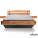 Bed eiken 180x210