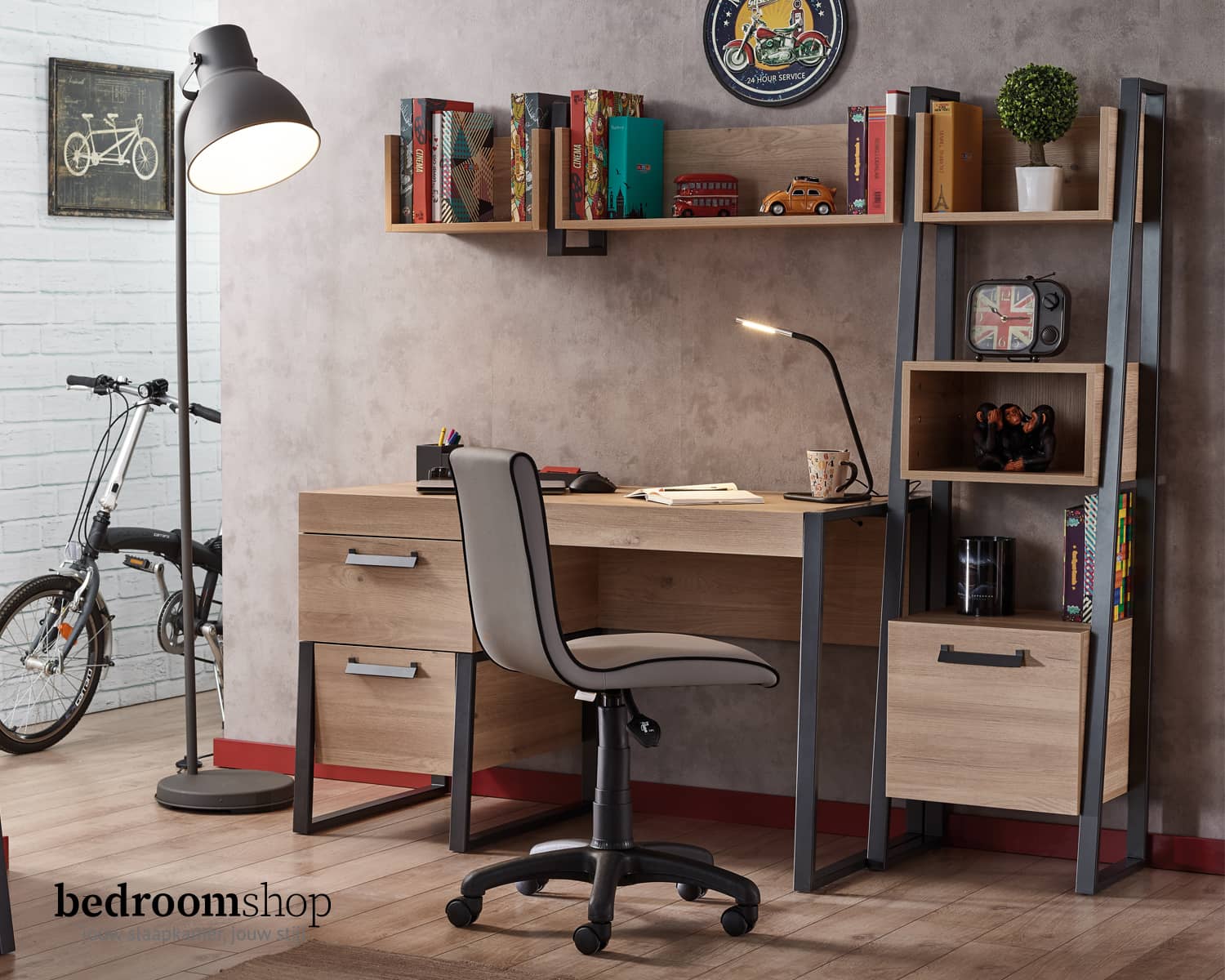 Tiener bureau compleet Tiener bureau compleet