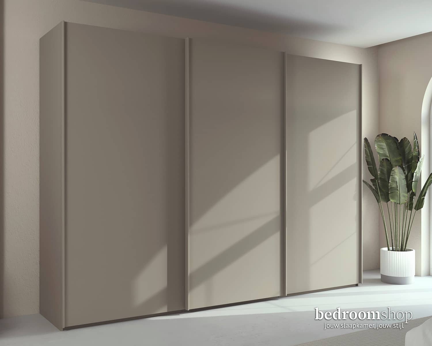Kledingkast taupe / fango Kledingkast taupe / fango