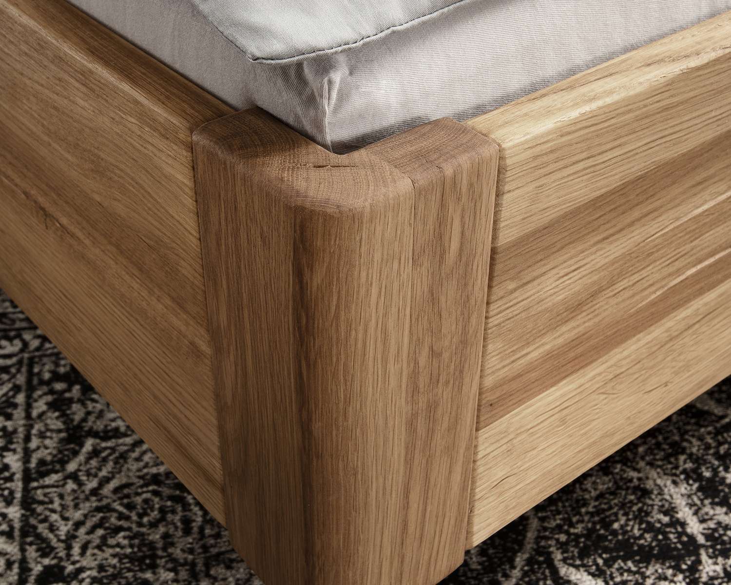 Detail hoek bed Boston Detail hoek bed Boston