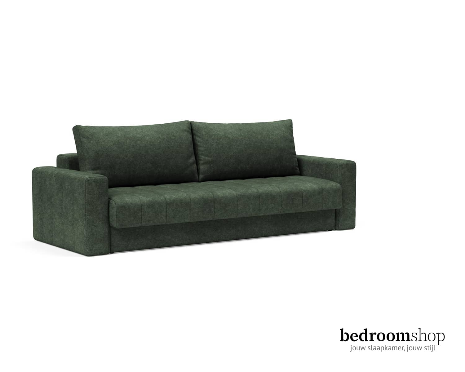 Groene luxe bedbank