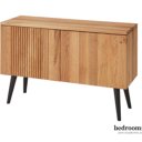 Japandi stijl commode massief wild eiken