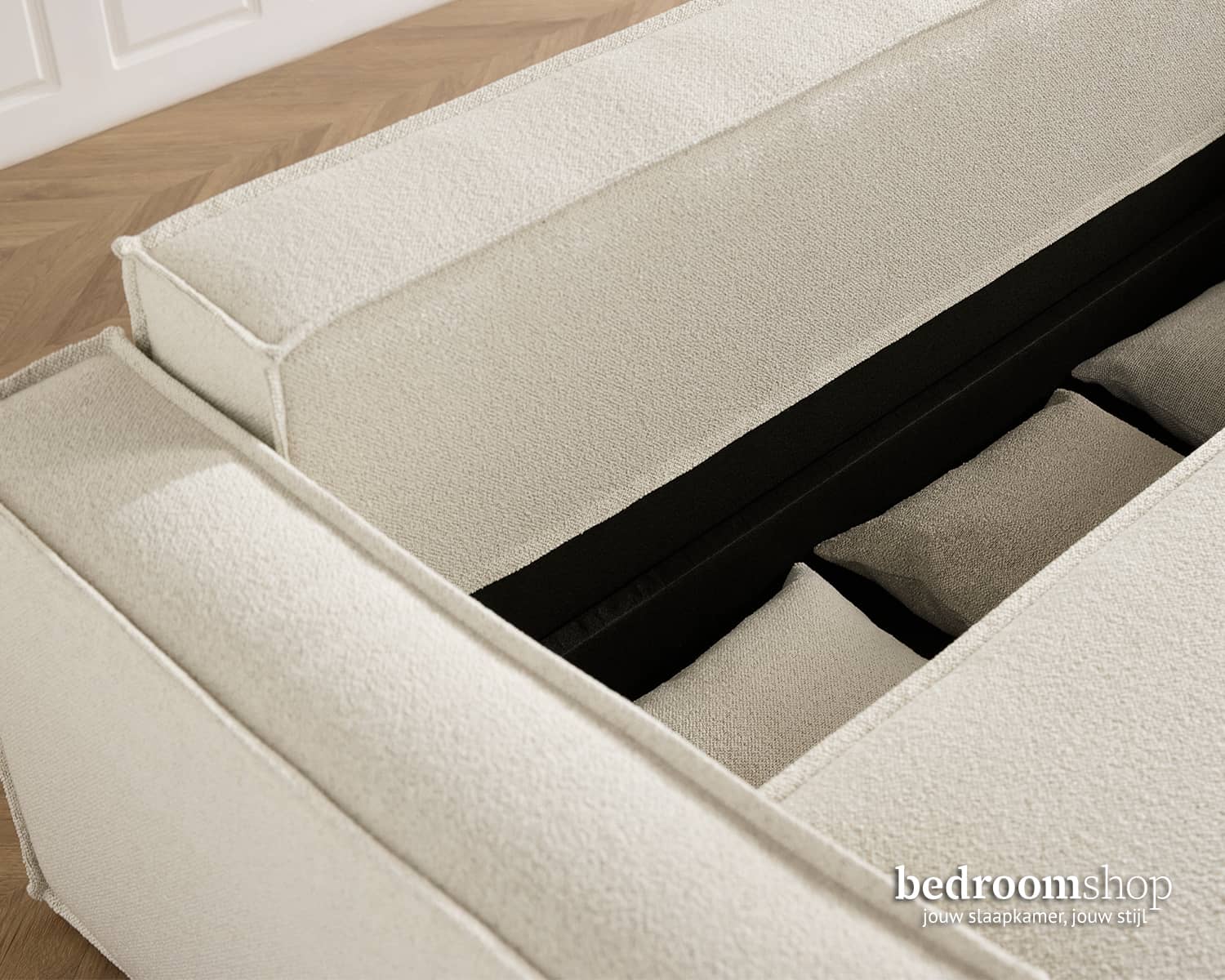 Opbergruimte slaapbank