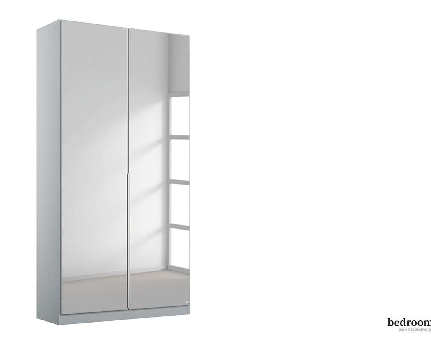 Spiegeldeur grijs kledingkast Spiegeldeur grijs kledingkast