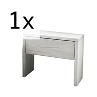 1 losstaand nachtkastje