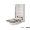 90x200 inklapbaar bed wit