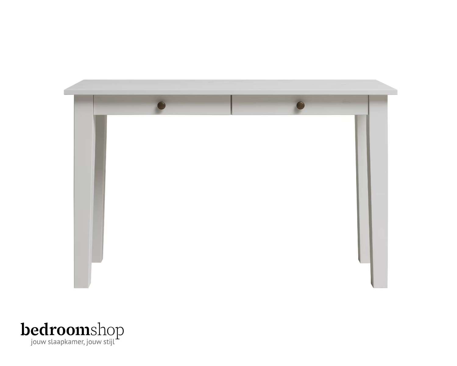 Wit bureautje met lades