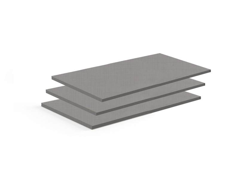 3x legplanken 90 cm - Wimex