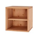 Beuken wandmeubel met inlegplank
