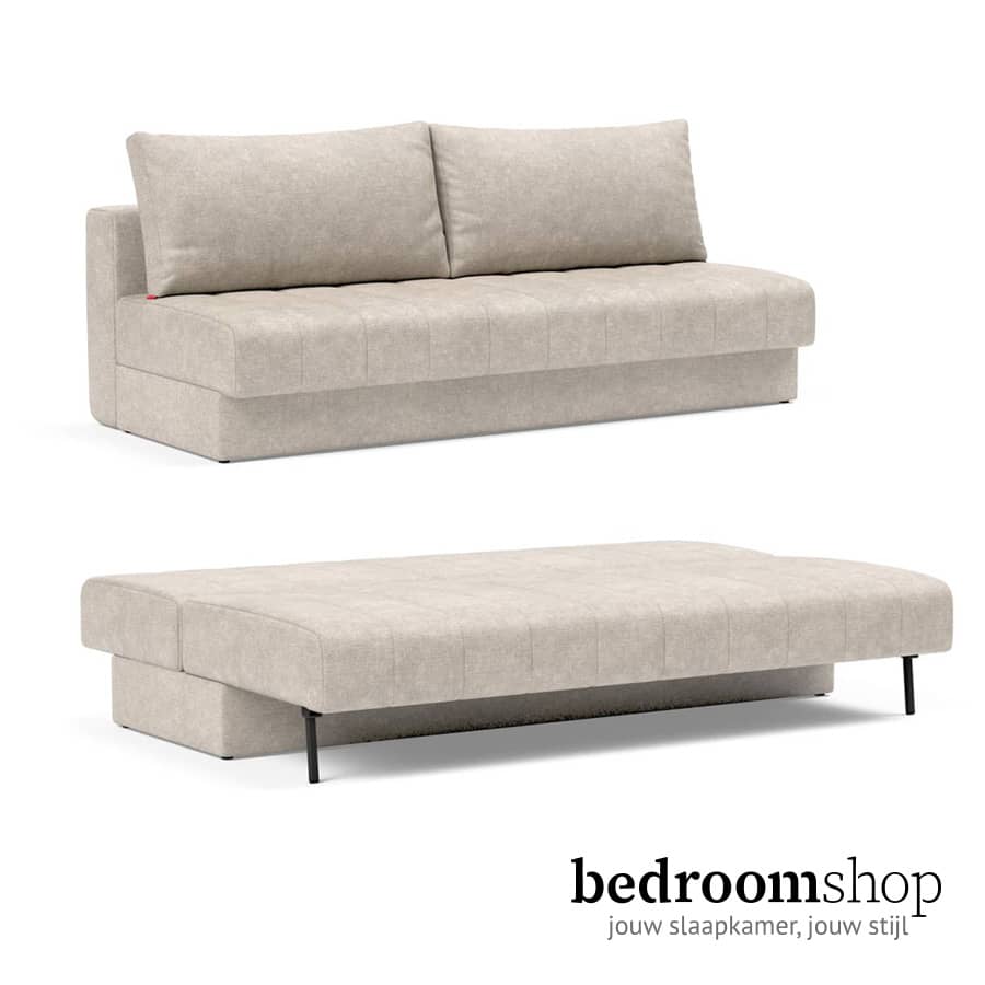 Slaapbank zonder ottomaan en armleuningen