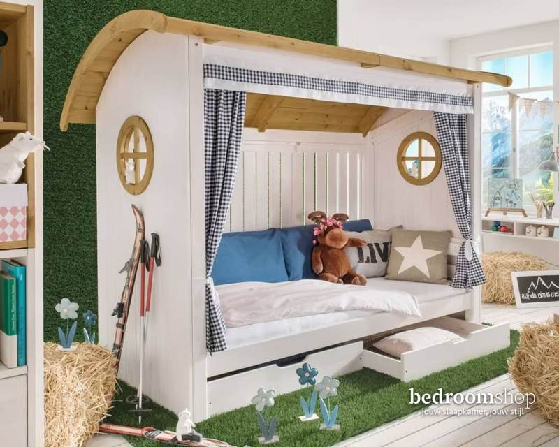Yodel hut kinderen