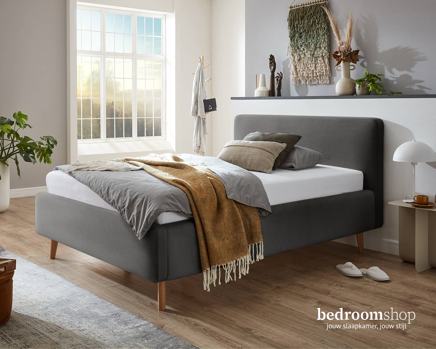 160x200 antracieten bed 160x200 antracieten bed