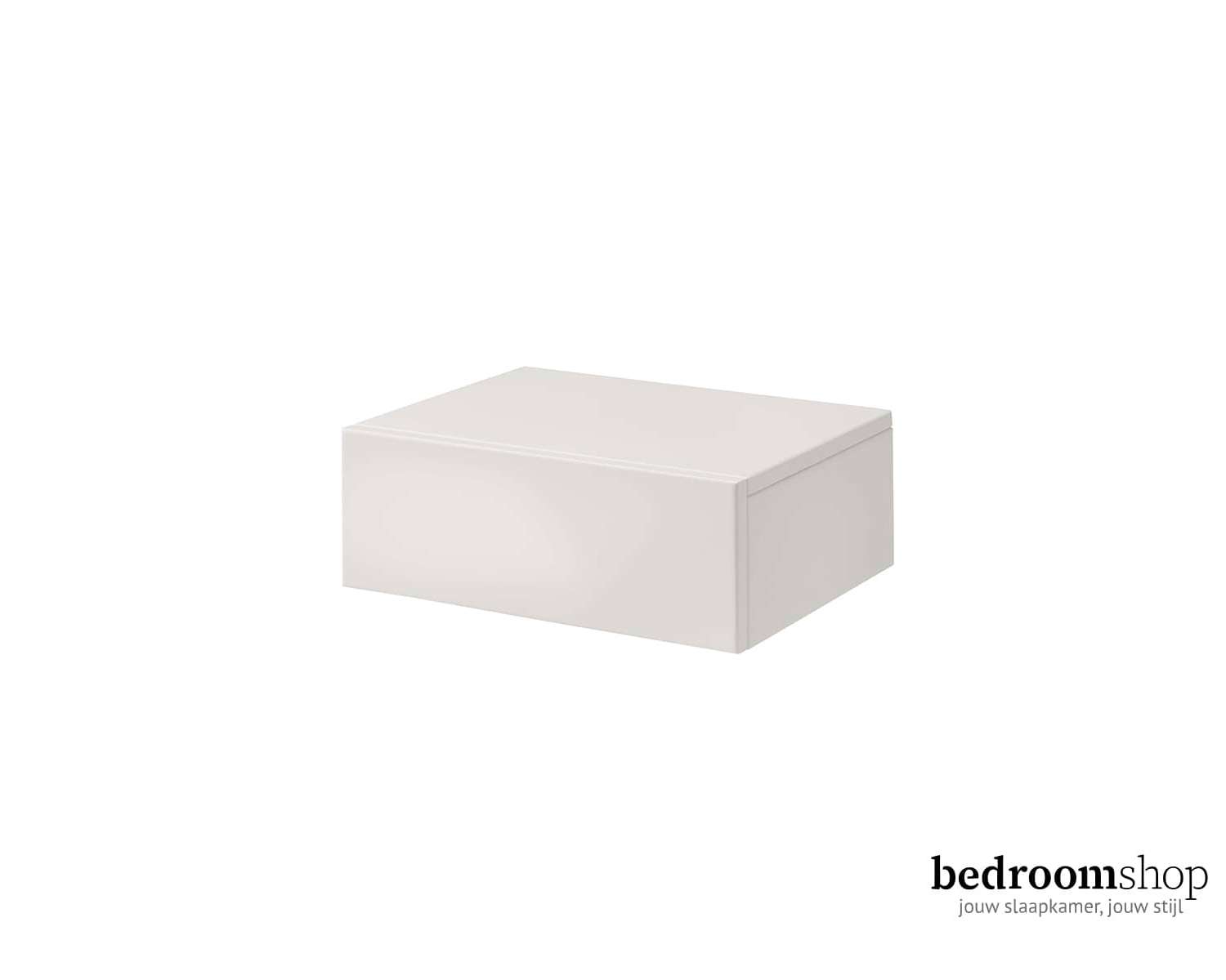 Nachtkastje zwevend wit Nachtkastje zwevend wit