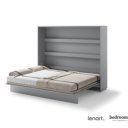 Tweepersoons opklapbed grijs horizontaal (horizon)