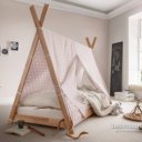 Tipi tent meisjes roze