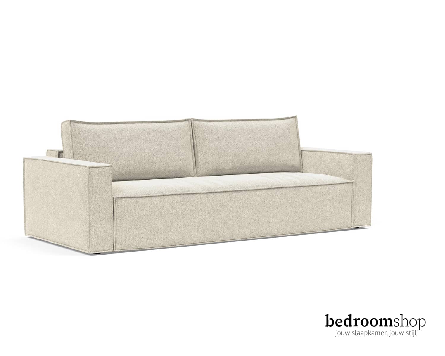 Lounge slaapbank gebroken wit