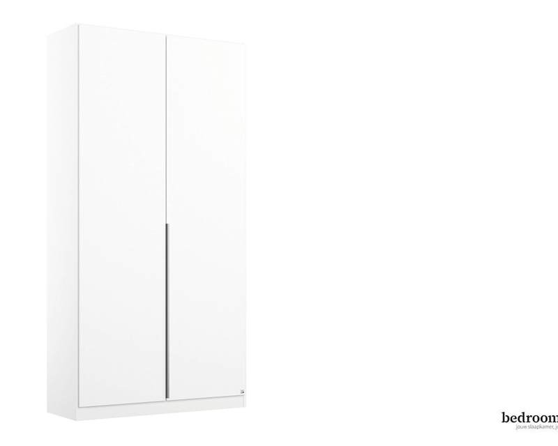 Witte 2 deurs kledingkast