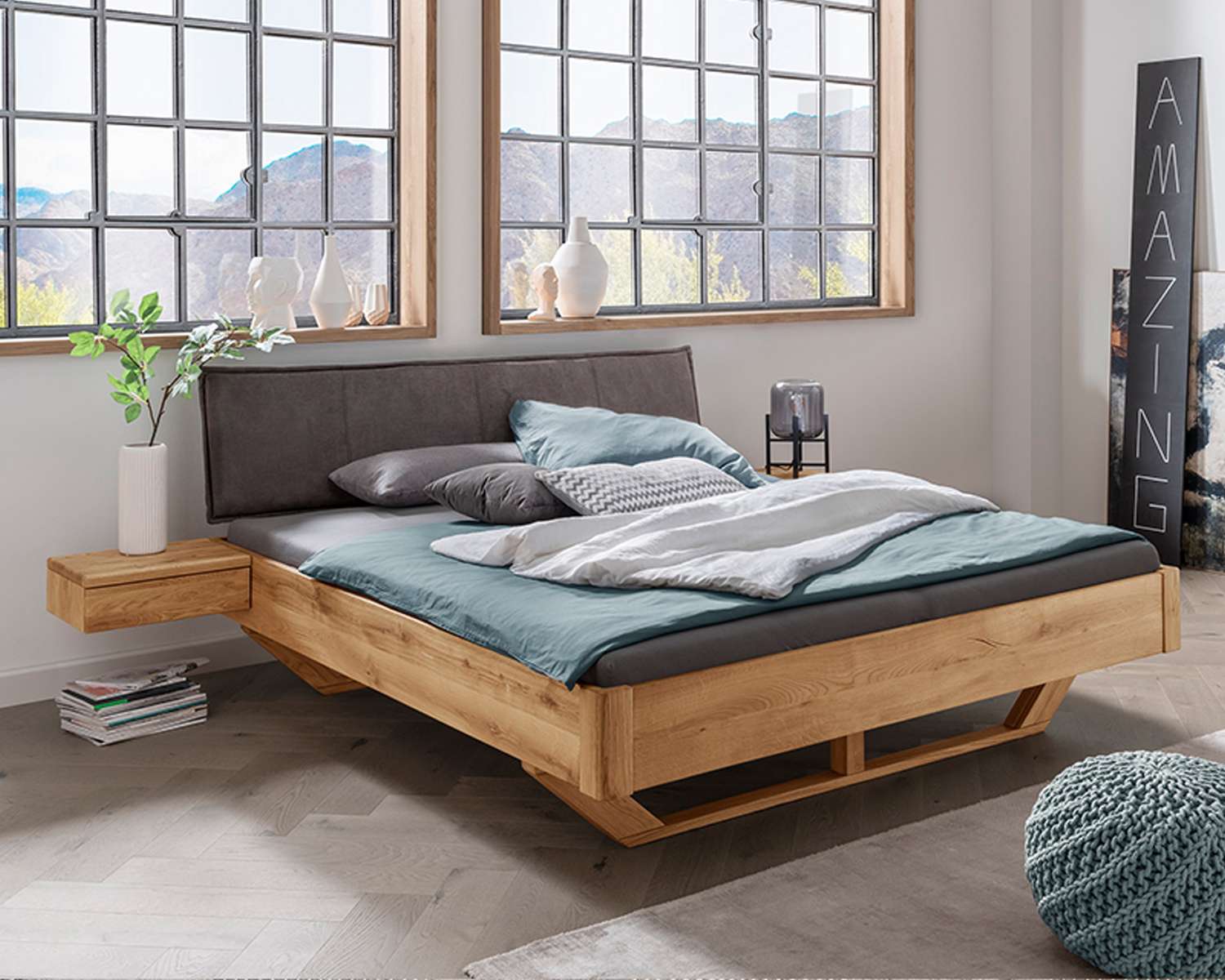 Massief houten bed Jackson Massief houten bed Jackson