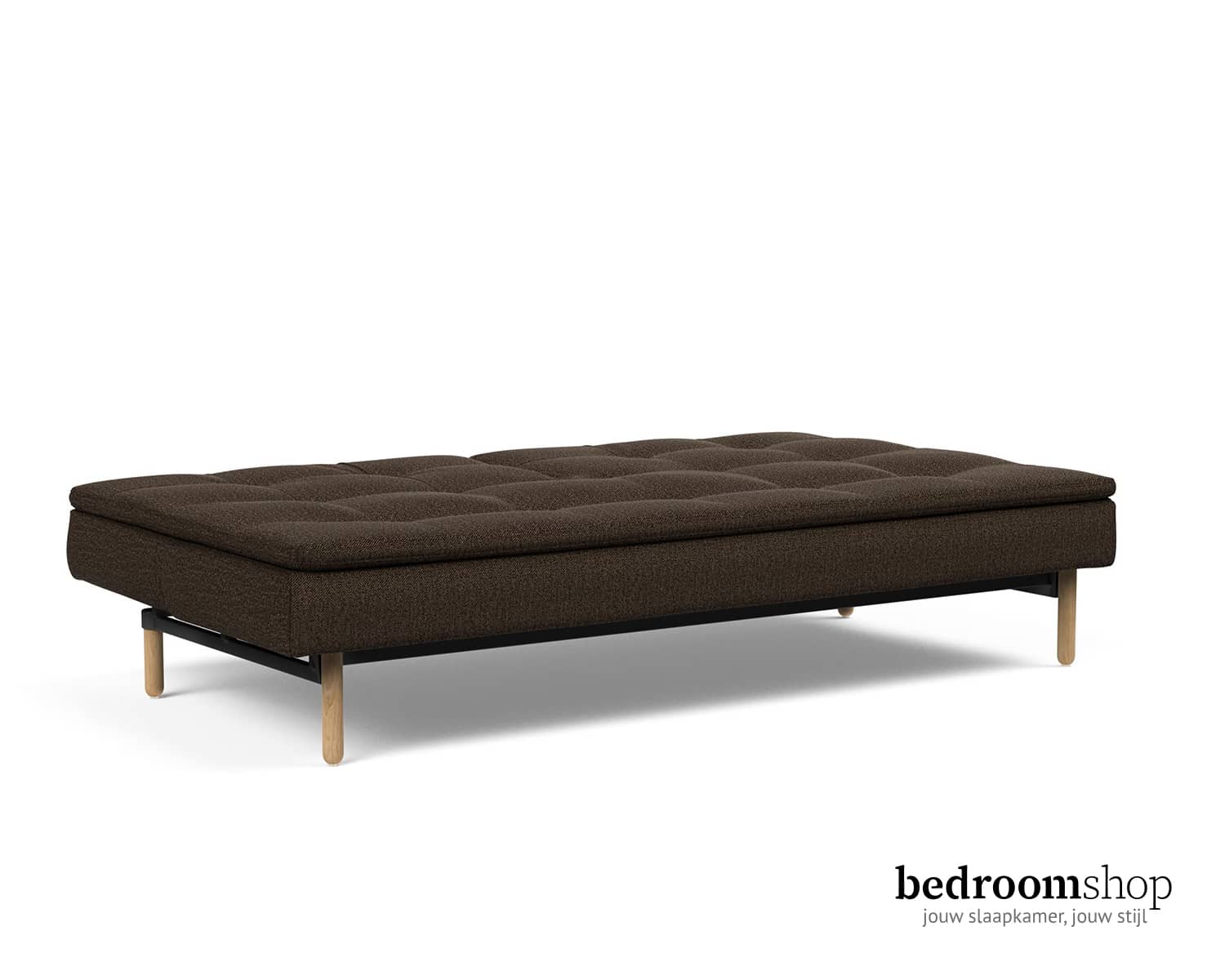 Bruine luxe slaapbank