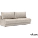 Slaapbank zand/beige-zonder leuningen (geen opbergruimte)