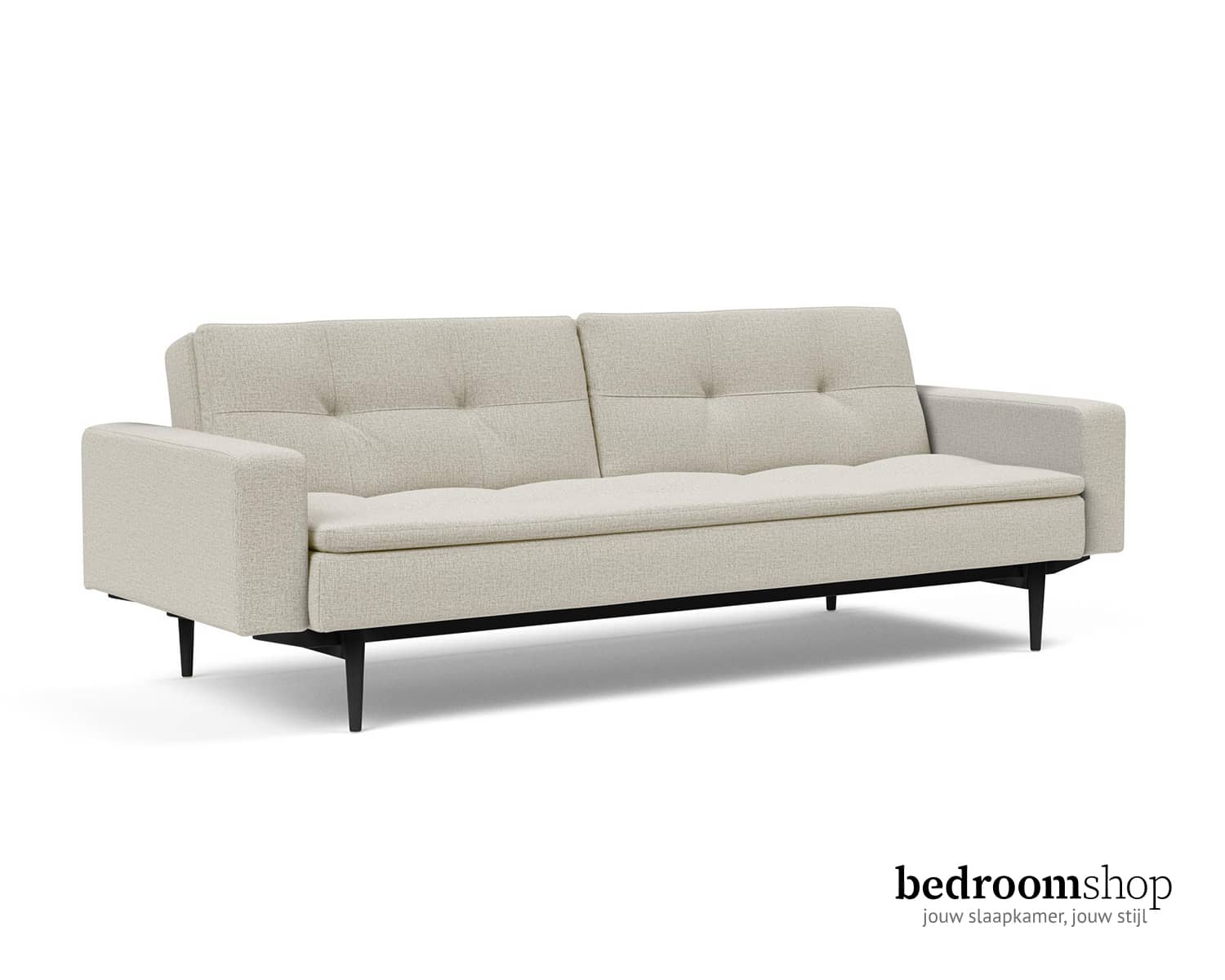 Luxe slaapbank beige