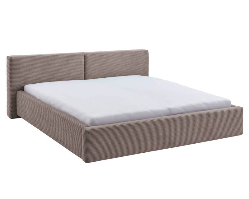 Taupe bed 160x200
