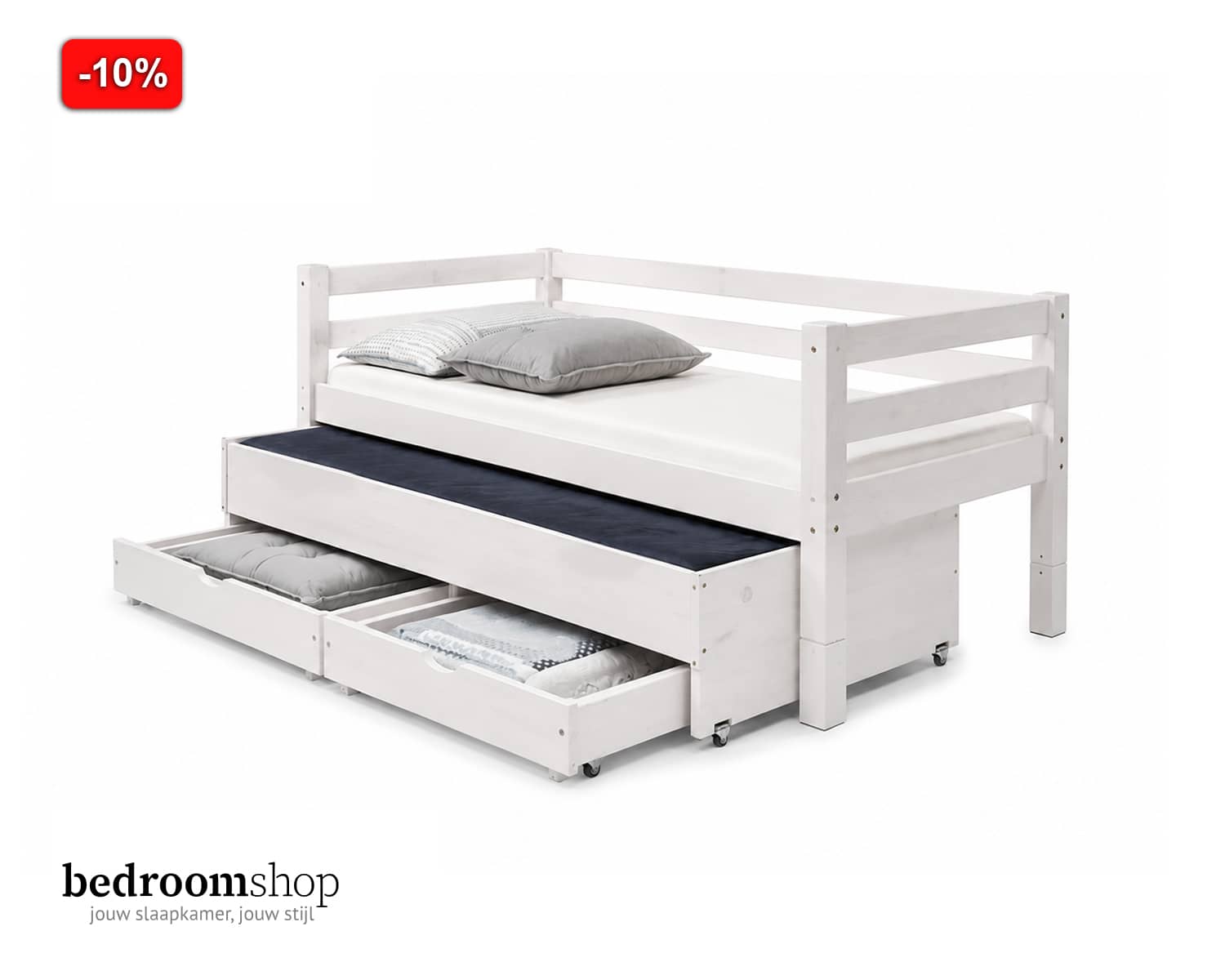 Kinderbed massief met slaaplade Kinderbed massief met slaaplade