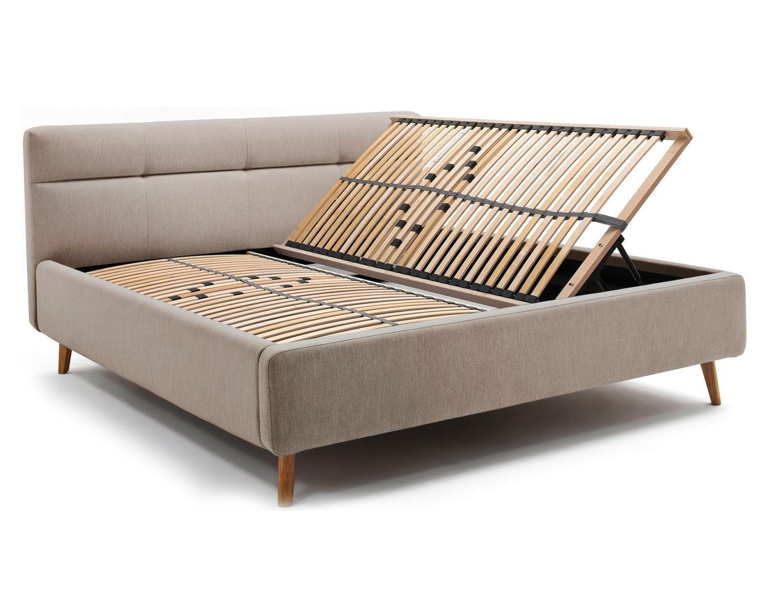 Bed 160x200 met opbergruimte Bed 160x200 met opbergruimte