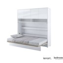 Opklapbed 120x200 twijfelaar hoogglans wit