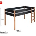 Halfhoogslaper massief