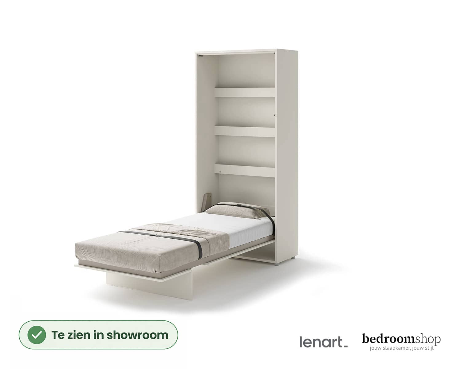 Cashmere opklapbed 90x200