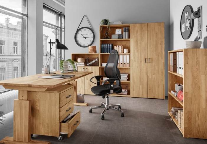 Kantoor massief hout