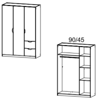 136cm breed x 197cm hoog