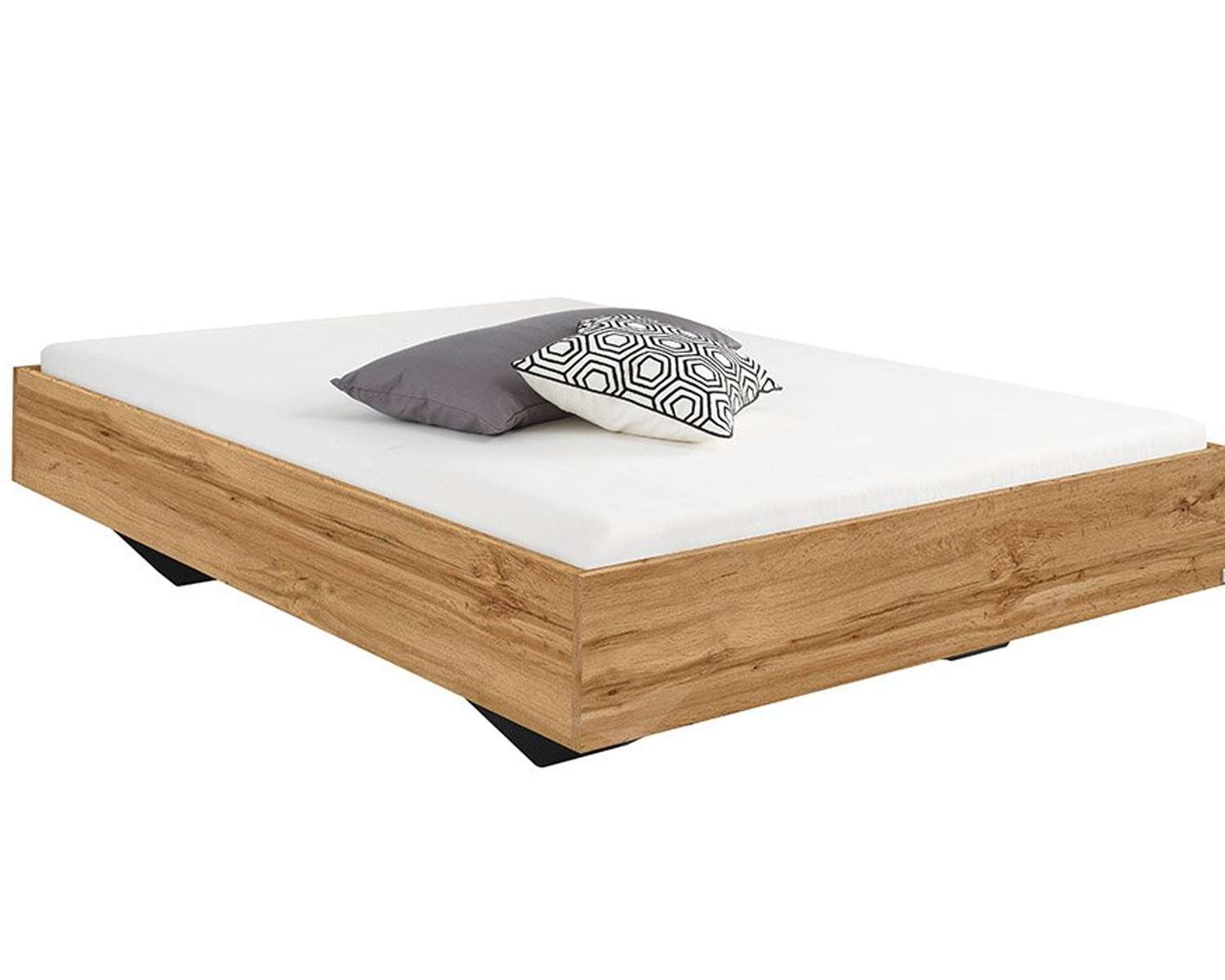 Tweepersoonsbed eiken Tweepersoonsbed eiken